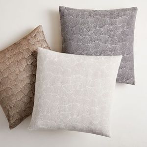 🆕 West Elm Deco Shells Chenille Jacquard Pillow Cover